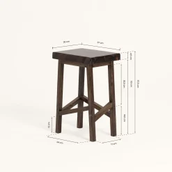 Taburetes-Hannun Banqueta Touré