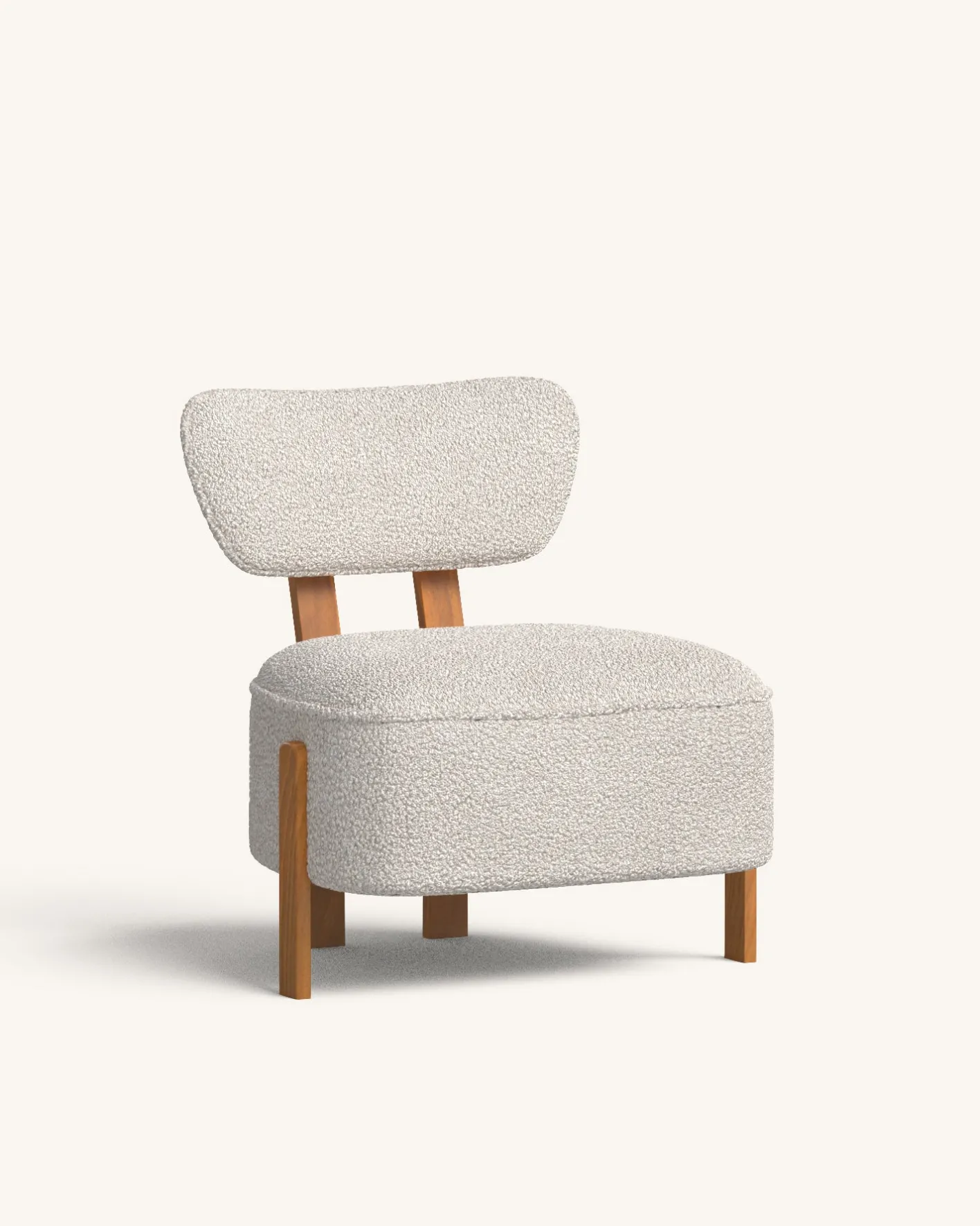 Sillones/butacas-Hannun Butaca Colin Blanco