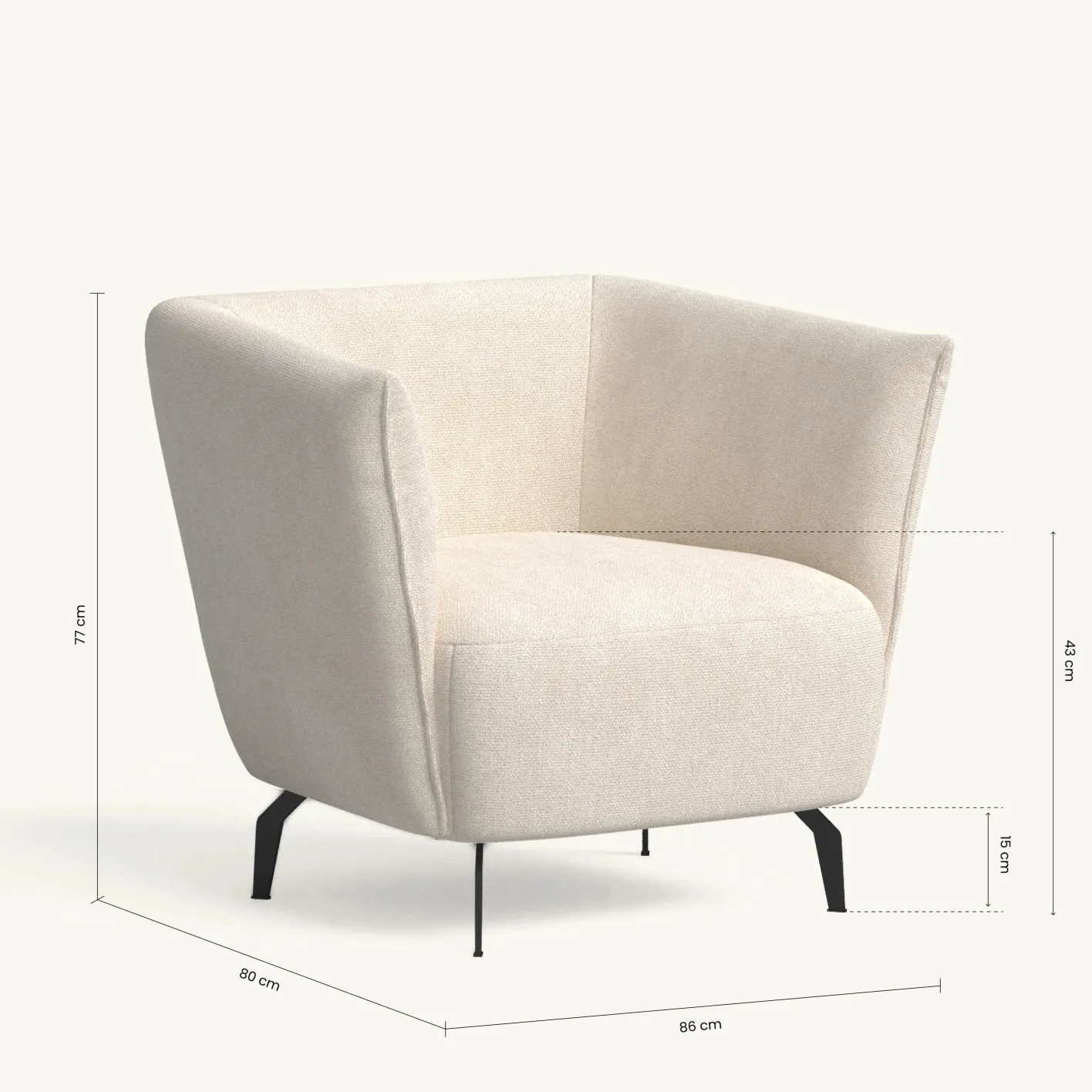 Sillones/butacas-Hannun Butaca Leza