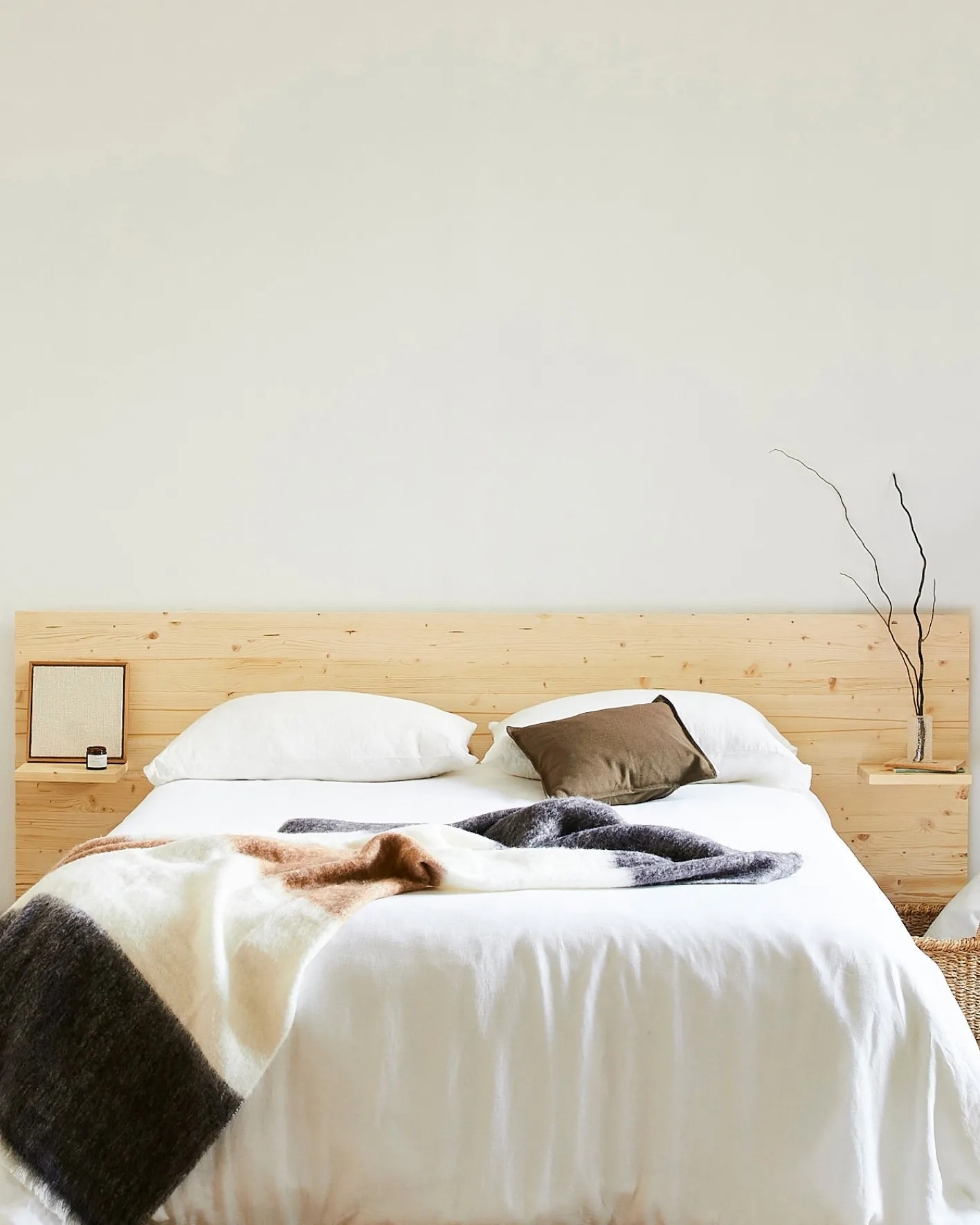 Mesitas De Noche|Cabeceros De Cama-Hannun Cabecero con mesita de noche Nala