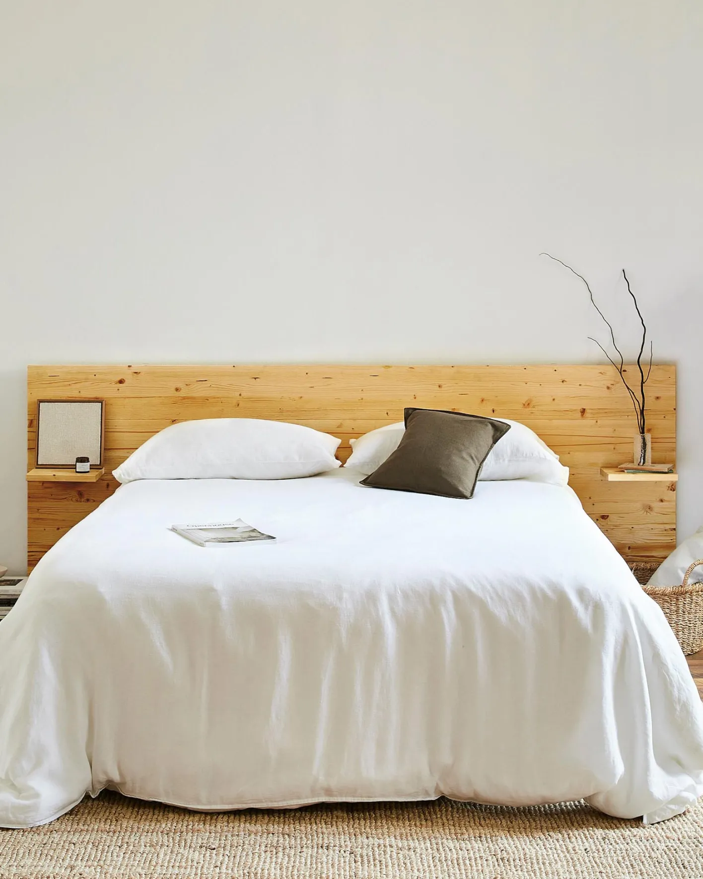 Mesitas De Noche|Cabeceros De Cama-Hannun Cabecero con mesita de noche Nala