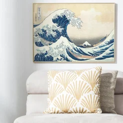 Láminas-Hannun Lámina The Great Wave of Kanagawa
