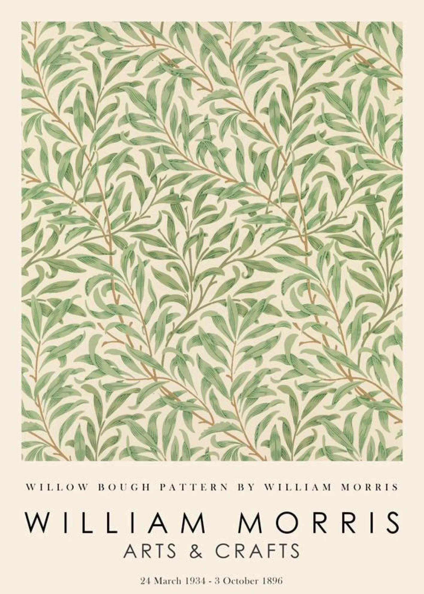 Láminas-Hannun Lámina Willow Bough Pattern