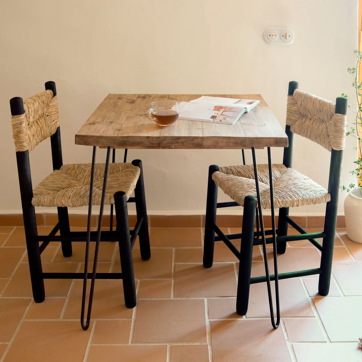 Mesas De Comedor-Hannun Mesa cuadrada Yorel