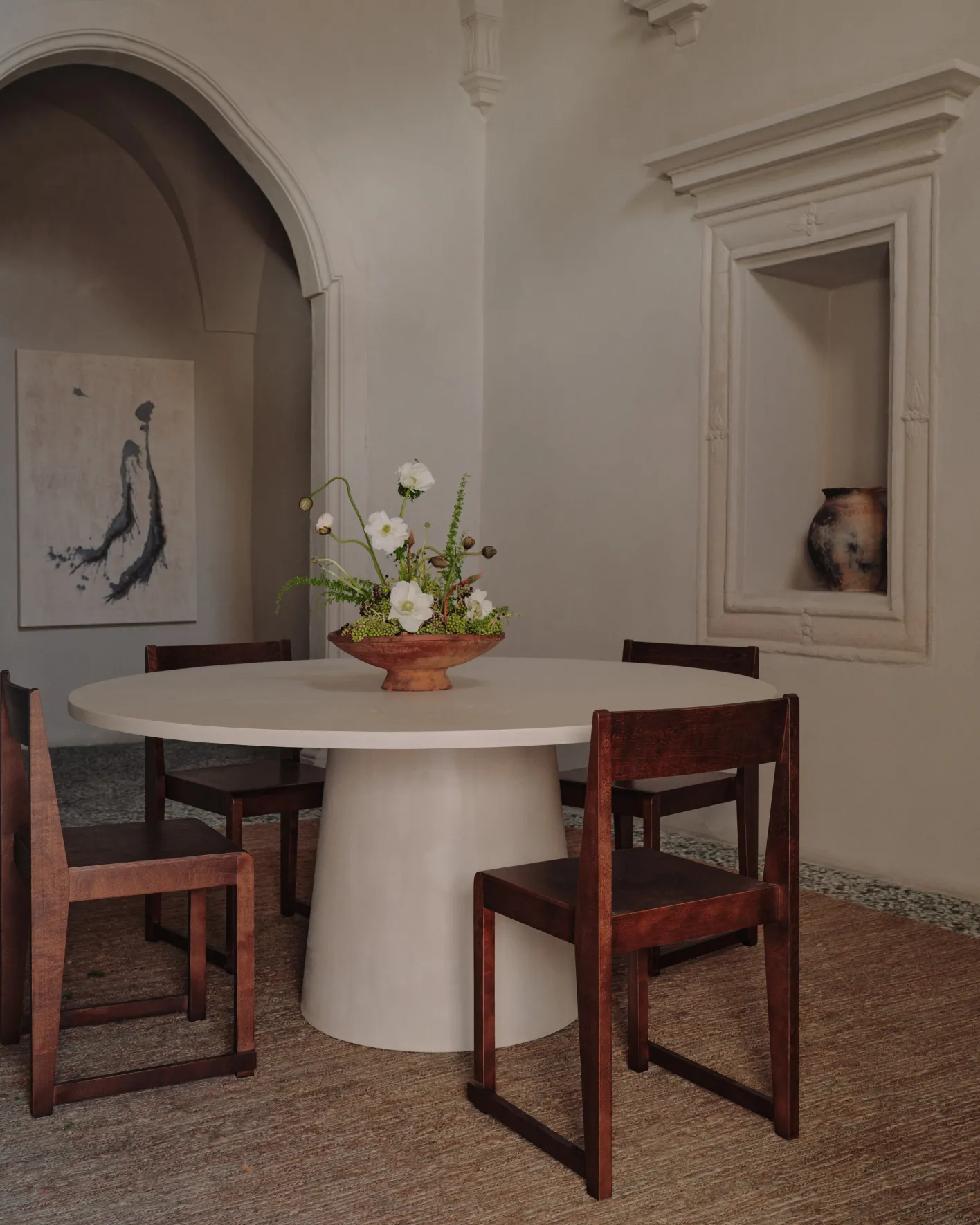 Mesas De Comedor|Mesas De Microcemento-Hannun Mesa de comedor Core