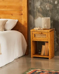Mesitas De Noche-Hannun Mesita de noche con cajón Kerlin