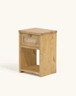 Mesitas De Noche-Hannun Mesita de noche con cajón Haydé