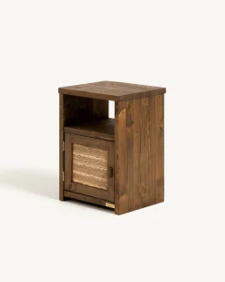 Mesitas De Noche-Hannun Mesita de noche con puerta Kerlin