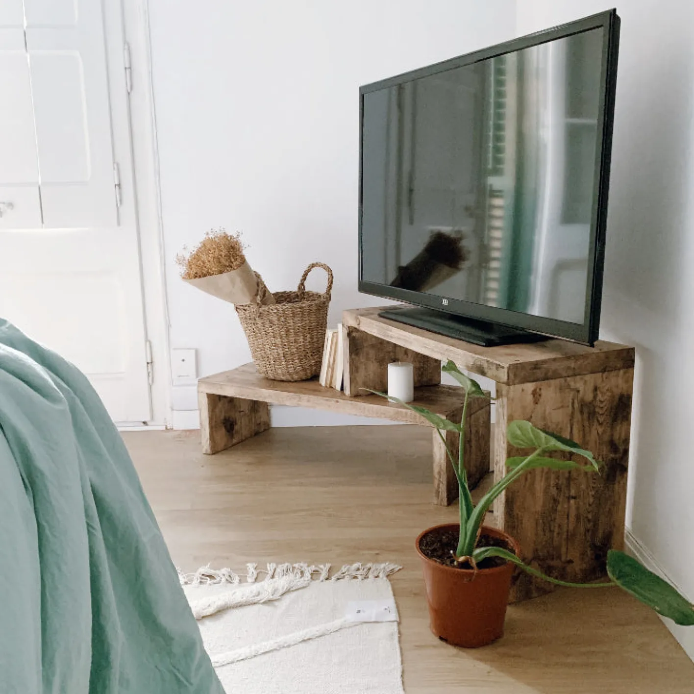 Muebles Tv-Hannun Mueble TV Emeka madera recuperada