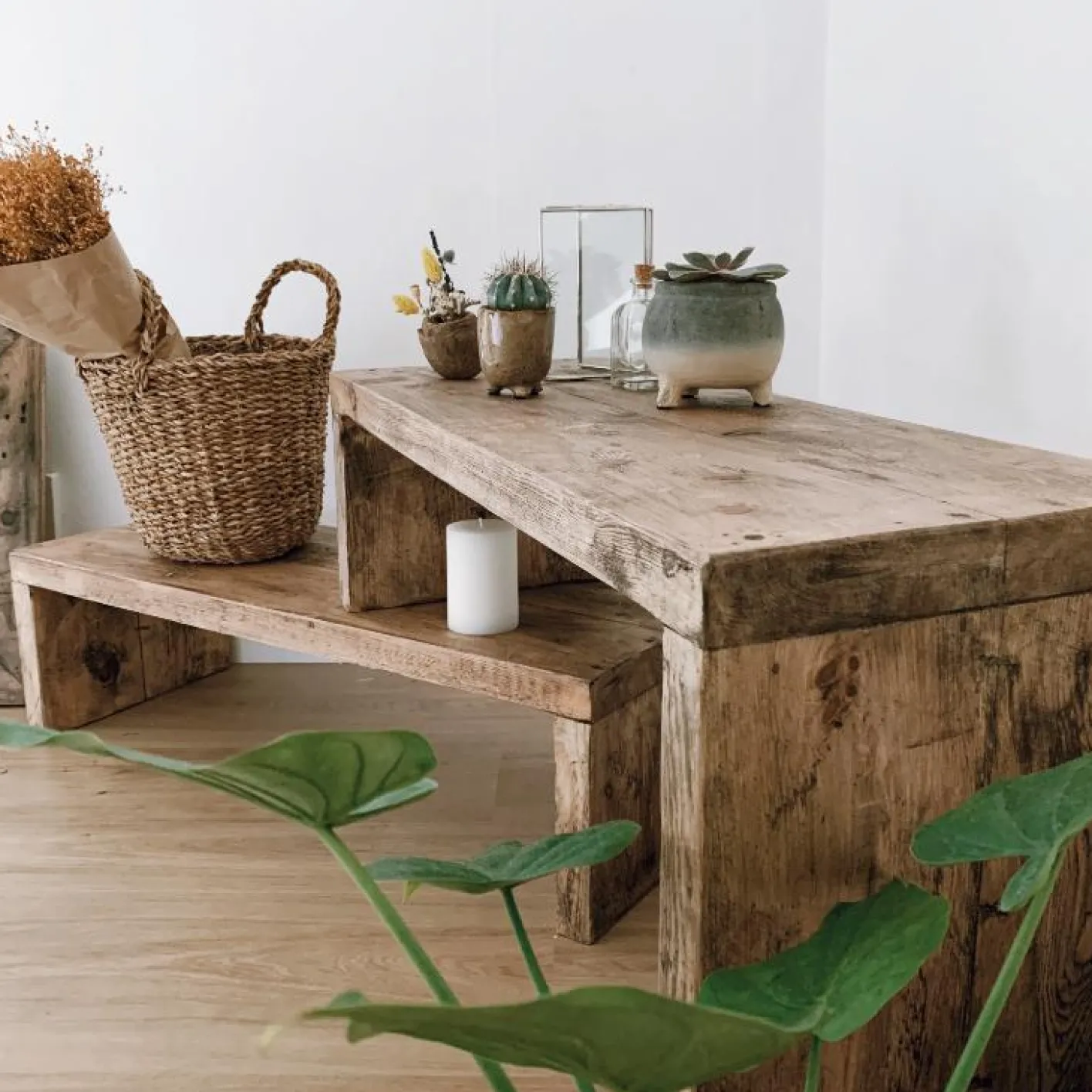 Muebles Tv-Hannun Mueble TV Emeka madera recuperada