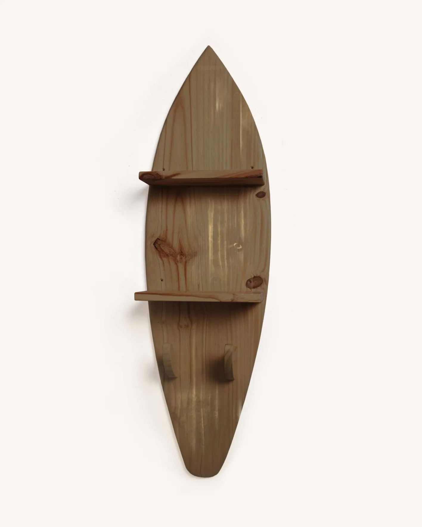 Estanterías Colgantes|Percheros-Hannun Perchero/estantería tabla surf Razo
