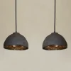 Iluminación-Hannun Set lámparas de techo cúpula Amaia