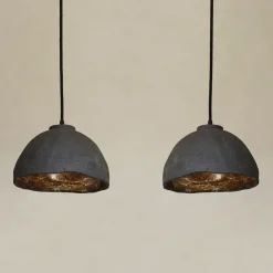 Iluminación-Hannun Set lámparas de techo cúpula Amaia