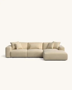 Sofás-Hannun Sofá chaise longue Enzo