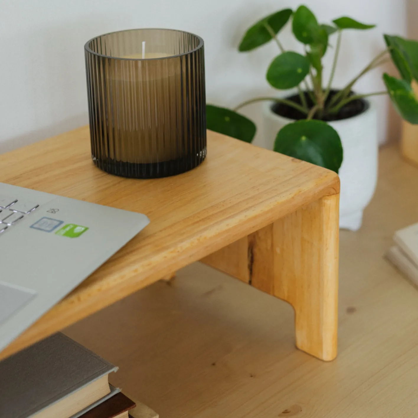 Organización|Objetos Decorativos-Hannun Soporte de ordenador Galea