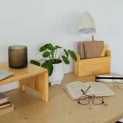 Organización|Objetos Decorativos-Hannun Soporte de ordenador Galea