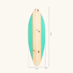 Decoración De Pared|Objetos Decorativos-Hannun Tabla de surf decorativa Ylena Multicolor