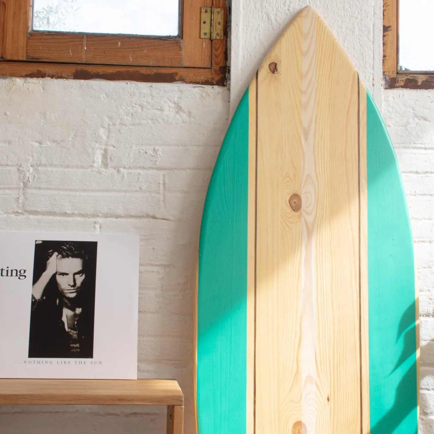 Decoración De Pared|Objetos Decorativos-Hannun Tabla de surf decorativa Ylena Multicolor